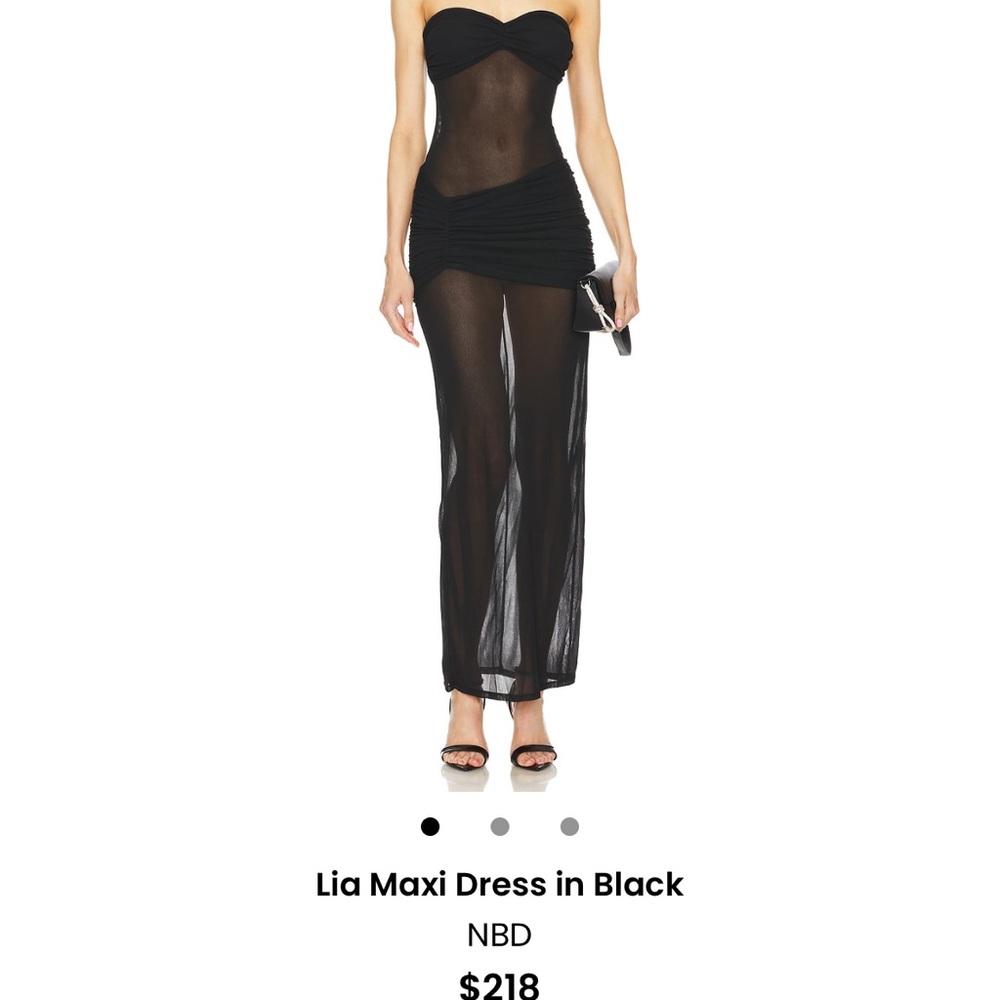 NBD Lia Maxi Dress black